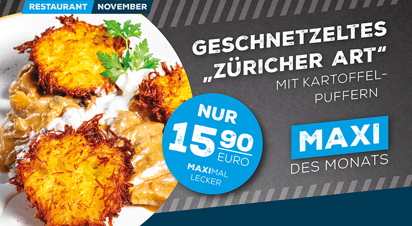 Maxi des Monats November 2025