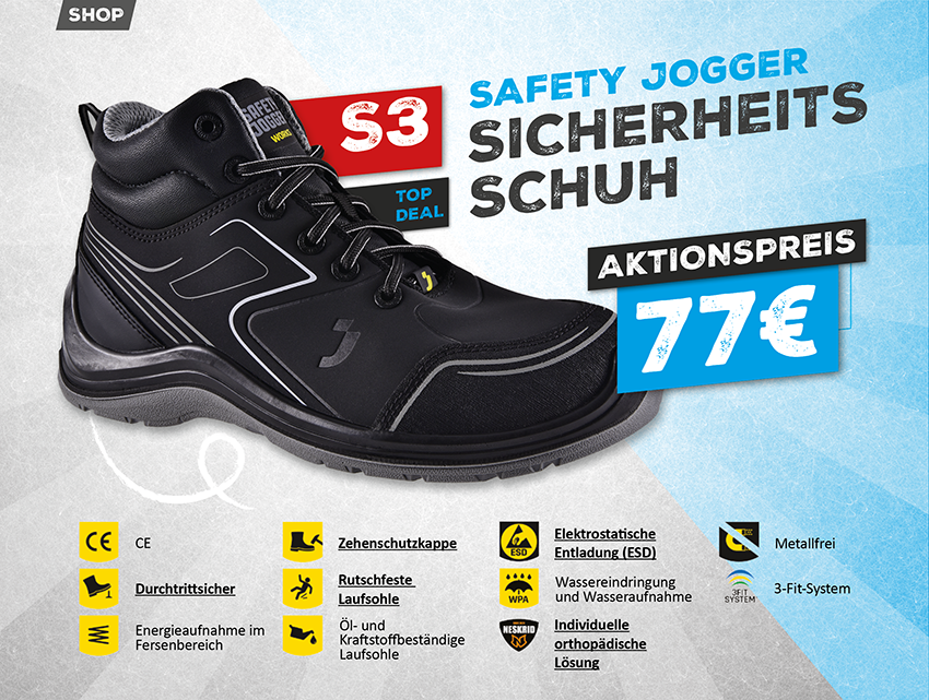 Maxi Action S3 Sicherheitsschuh 10-25 WEB