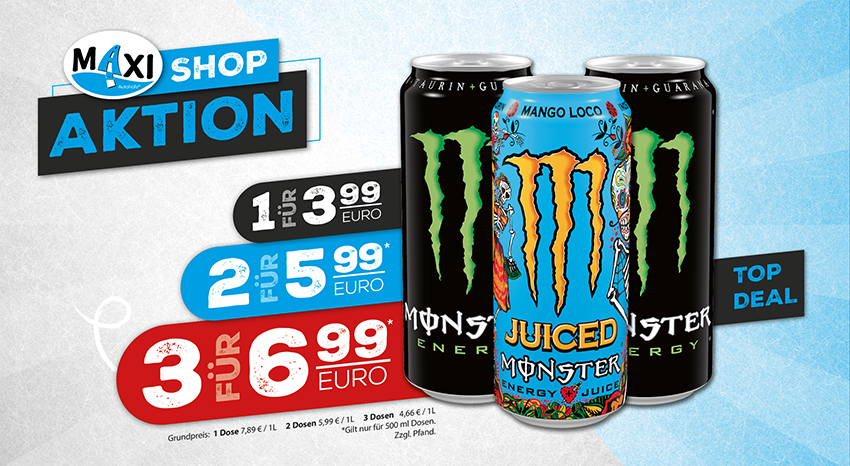 Maxi Action DIN A6 MONSTER 03-26