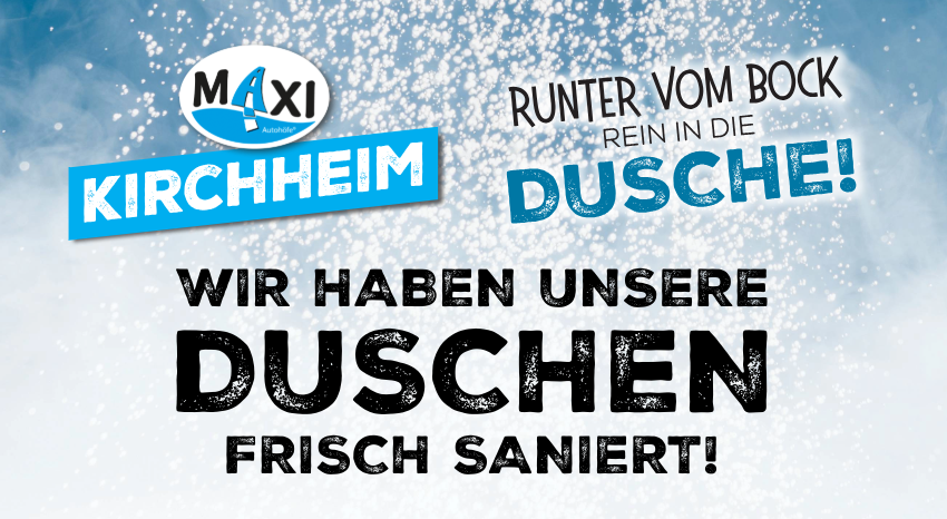 Dusche Countdown Kirchheim Newsletter 06-26-2