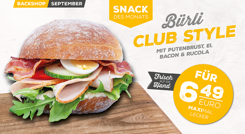Maxi Backshop Bürli Club Style September 2026